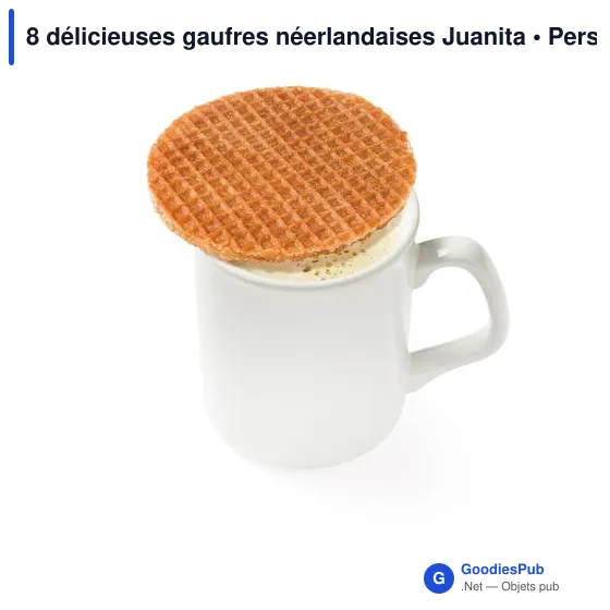 Gaufres néerlandaises personnalisables avec logo - Juanita - Image 3