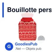 Bouillotte personnalisable 310ml avec logo - AALBORG - Miniature 1