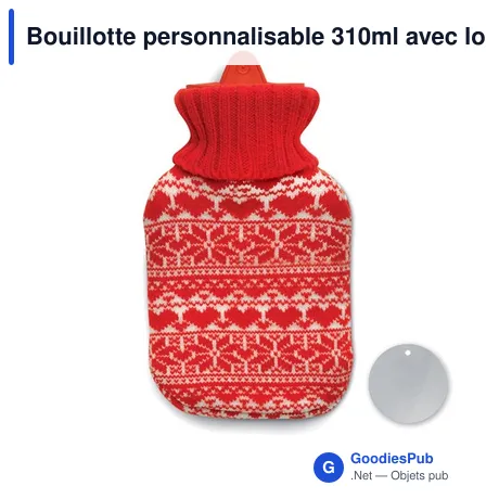Bouillotte personnalisable 310ml avec logo - AALBORG