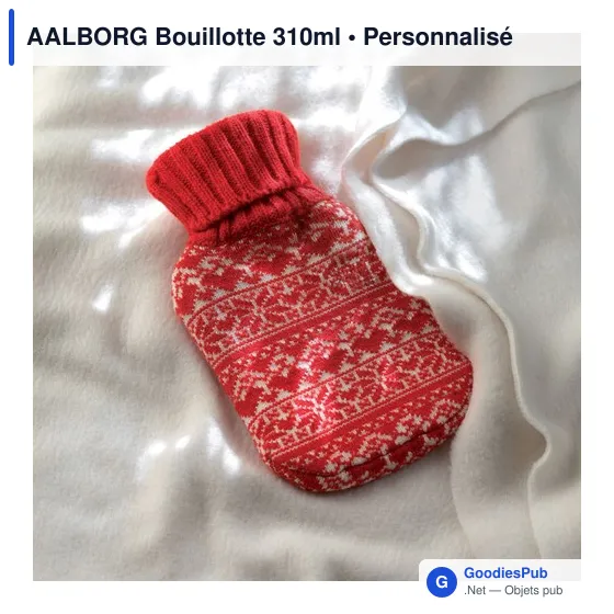 Bouillotte personnalisable 310ml avec logo - AALBORG - Image 3