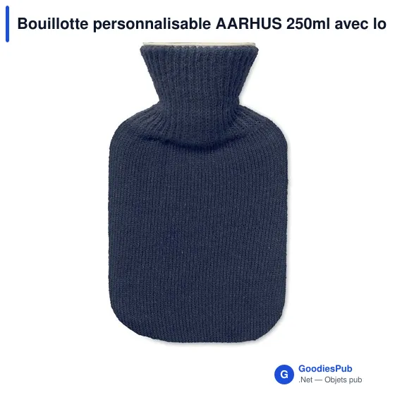 Bouillotte personnalisable AARHUS 250ml avec logo - Image 2