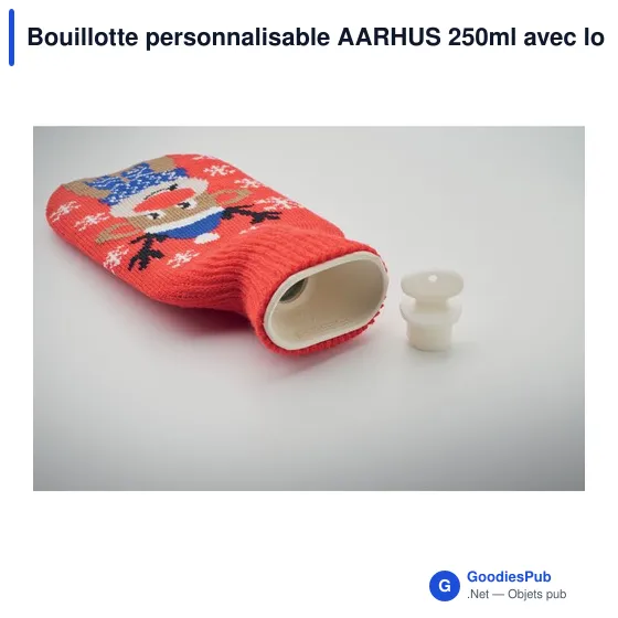 Bouillotte personnalisable AARHUS 250ml avec logo - Image 11
