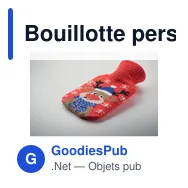 Bouillotte personnalisable AARHUS 250ml avec logo - Miniature 10