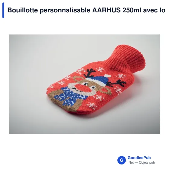 Bouillotte personnalisable AARHUS 250ml avec logo - Image 10