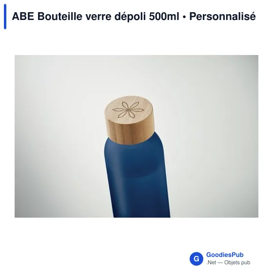 ABE Bouteille verre dépoli 500ml - Image 11