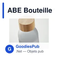 ABE Bouteille verre dépoli 500ml - Miniature 4