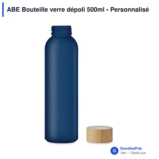 ABE Bouteille verre dépoli 500ml - Image 8