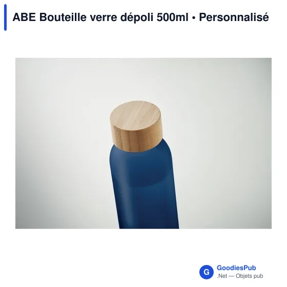 ABE Bouteille verre dépoli 500ml - Image 10