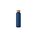 Variante bleu transparent - ABE Bouteille verre dépoli 500ml