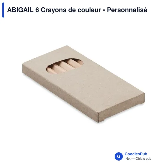 ABIGAIL 6 Crayons de couleur - Image 4