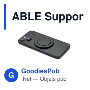 ABLE Support magnétique téléphone - Miniature 2