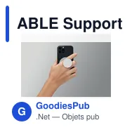 ABLE Support magnétique téléphone - Miniature 12