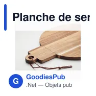 Planche de service personnalisable en bois d'acacia - ACABALLavec logo - Miniature 5