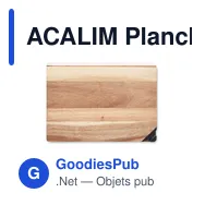 ACALIM Planche à découper en acacia - Miniature 3