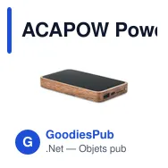 ACAPOW Powerbank sans fil 4000 mAh - Miniature 1