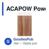 ACAPOW Powerbank sans fil 4000 mAh - Miniature 2