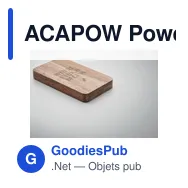 ACAPOW Powerbank sans fil 4000 mAh - Miniature 11