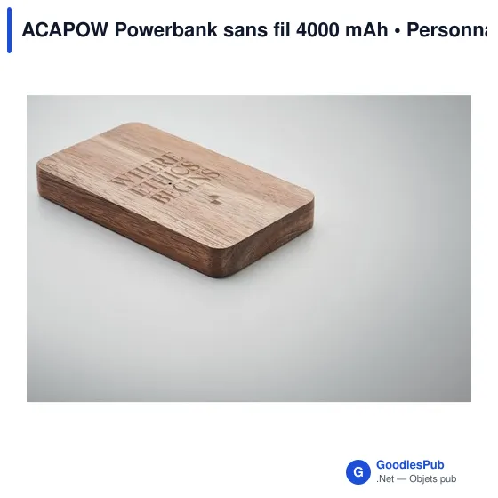 ACAPOW Powerbank sans fil 4000 mAh - Image 11