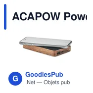 ACAPOW Powerbank sans fil 4000 mAh - Miniature 4