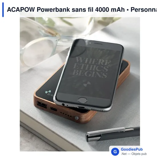 ACAPOW Powerbank sans fil 4000 mAh - Image 5