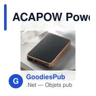 ACAPOW Powerbank sans fil 4000 mAh - Miniature 6