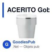 ACERITO Gobelet double paroi 250 ml - Miniature 1