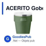 ACERITO Gobelet double paroi 250 ml - Miniature 11