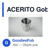 ACERITO Gobelet double paroi 250 ml - Miniature 7