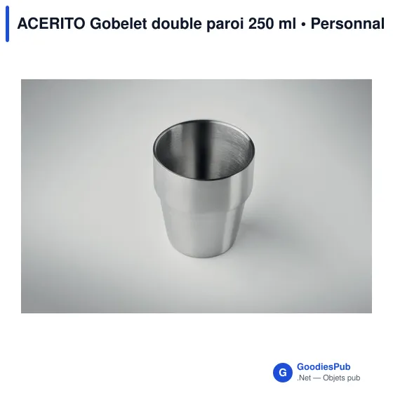 ACERITO Gobelet double paroi 250 ml - Image 7