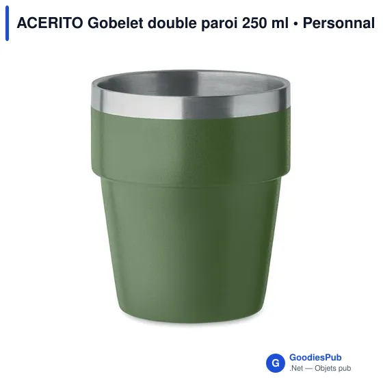 ACERITO Gobelet double paroi 250 ml - Image 9