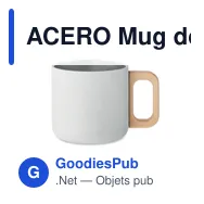ACERO Mug double paroi 350 ml - Miniature 1