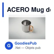 ACERO Mug double paroi 350 ml - Miniature 12