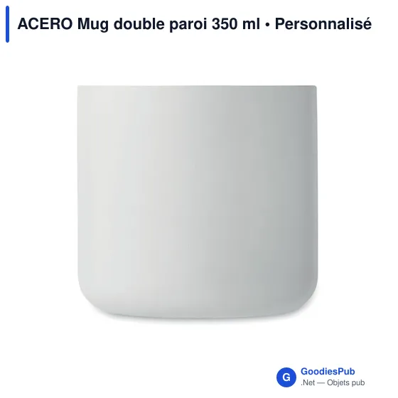 ACERO Mug double paroi 350 ml - Image 3