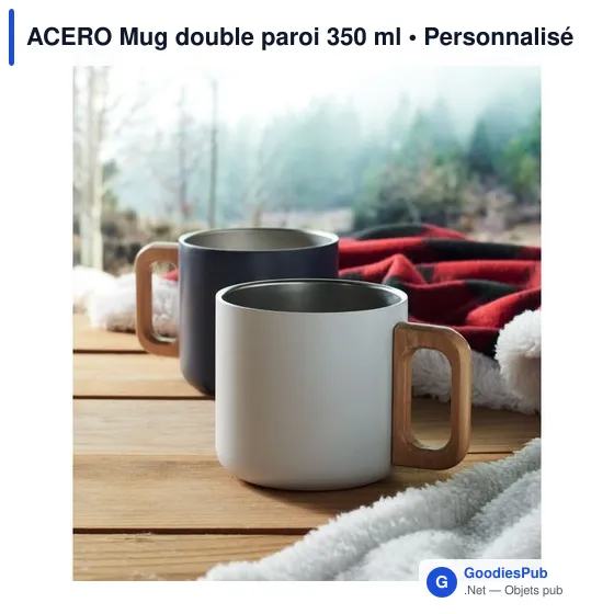 ACERO Mug double paroi 350 ml - Image 4