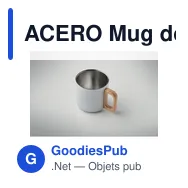 ACERO Mug double paroi 350 ml - Miniature 5