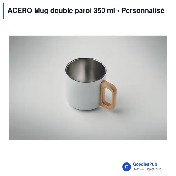 ACERO Mug double paroi 350 ml - Image 5