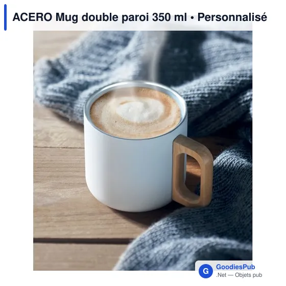 ACERO Mug double paroi 350 ml - Image 7