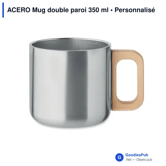 ACERO Mug double paroi 350 ml - Image 10