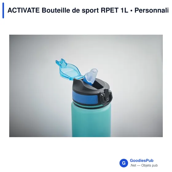 ACTIVATE Bouteille de sport RPET 1L - Image 3