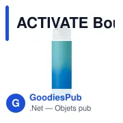 ACTIVATE Bouteille de sport RPET 1L - Miniature 4