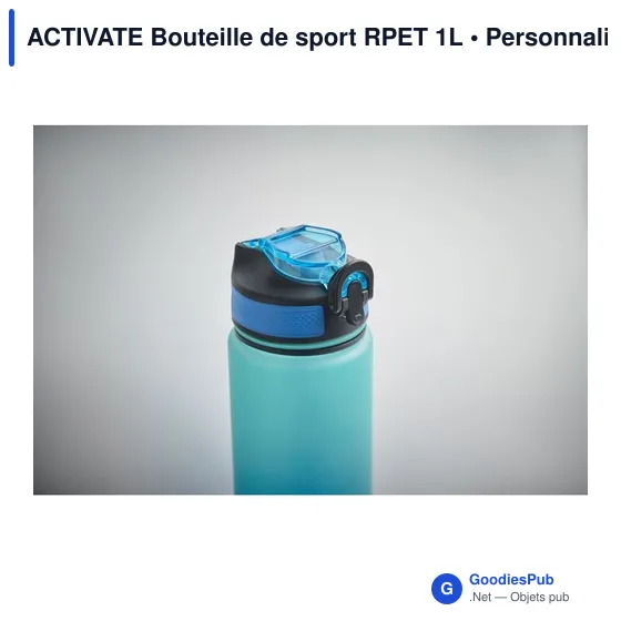 ACTIVATE Bouteille de sport RPET 1L - Image 5