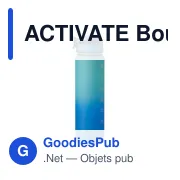 ACTIVATE Bouteille de sport RPET 1L - Miniature 6