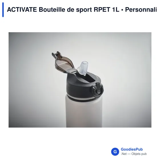 ACTIVATE Bouteille de sport RPET 1L - Image 10