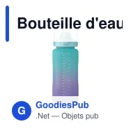 Bouteille d'eau personnalisable ACTIVATE MAX avec logo - 2L - Miniature 2