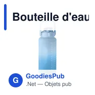 Bouteille d'eau personnalisable ACTIVATE MAX avec logo - 2L - Miniature 12