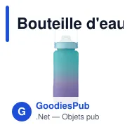 Bouteille d'eau personnalisable ACTIVATE MAX avec logo - 2L - Miniature 4