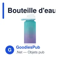 Bouteille d'eau personnalisable ACTIVATE MAX avec logo - 2L - Miniature 5