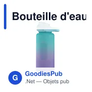Bouteille d'eau personnalisable ACTIVATE MAX avec logo - 2L - Miniature 6