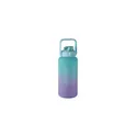 Variante turquoise - Bouteille d'eau personnalisable ACTIVATE MAX avec logo - 2L