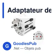 Adaptateur de voyage Skross for Hama Pro - Miniature 2